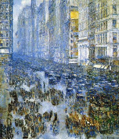 Fifth Avenue Childe Hassam